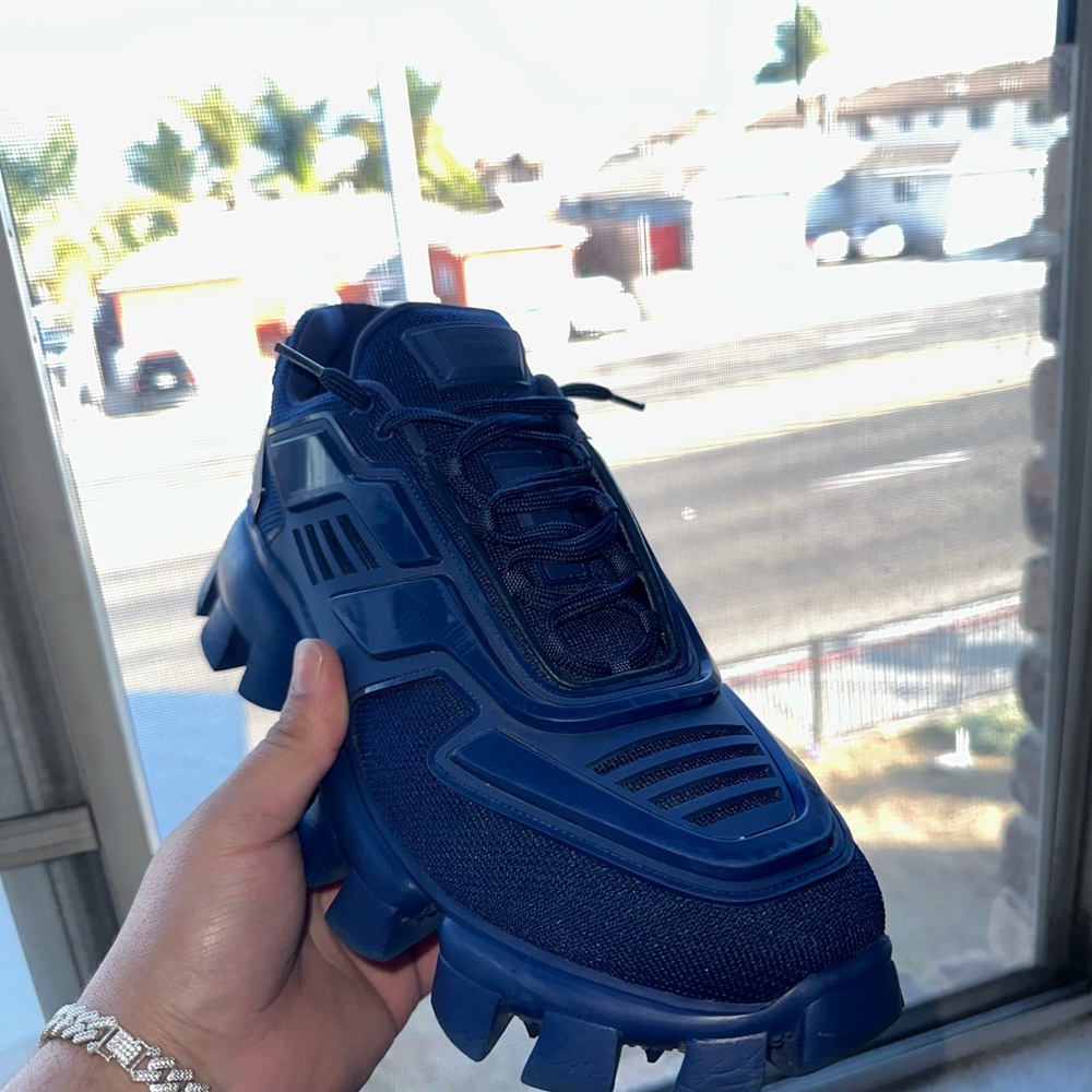 Mens Prada Cloudburst Thunder Knit